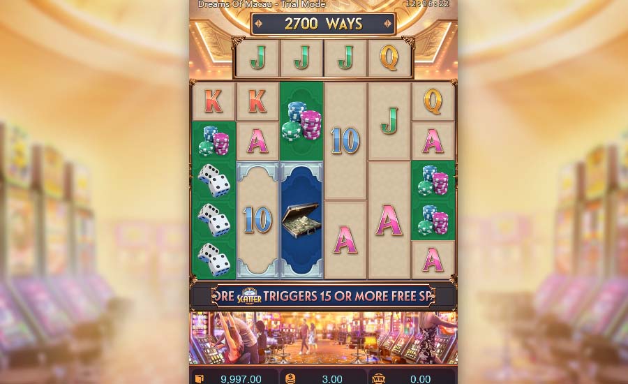 เกมสล็อต Dreams of Macau